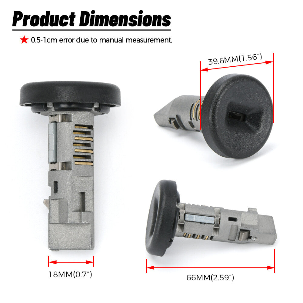 For 2008-2014 GM Silverado Tahoe for Yukon Ignition Lock Cylinder Replace 15794826