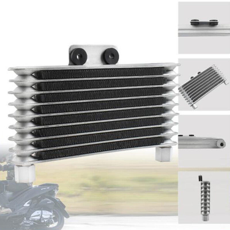 Motorcycle engine oil cooler/radiator suitable for 125cc-250cc all-terrain vehicles, Dirt Pit bicycles - n