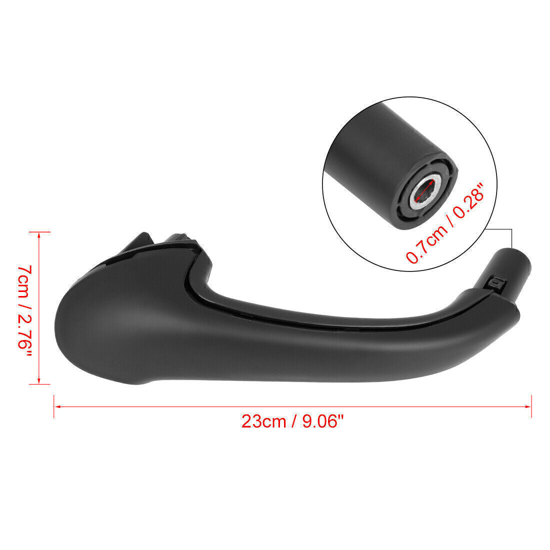 Black Door Full Handle Interior for W203 C230 C32 2003 - 2007- v
