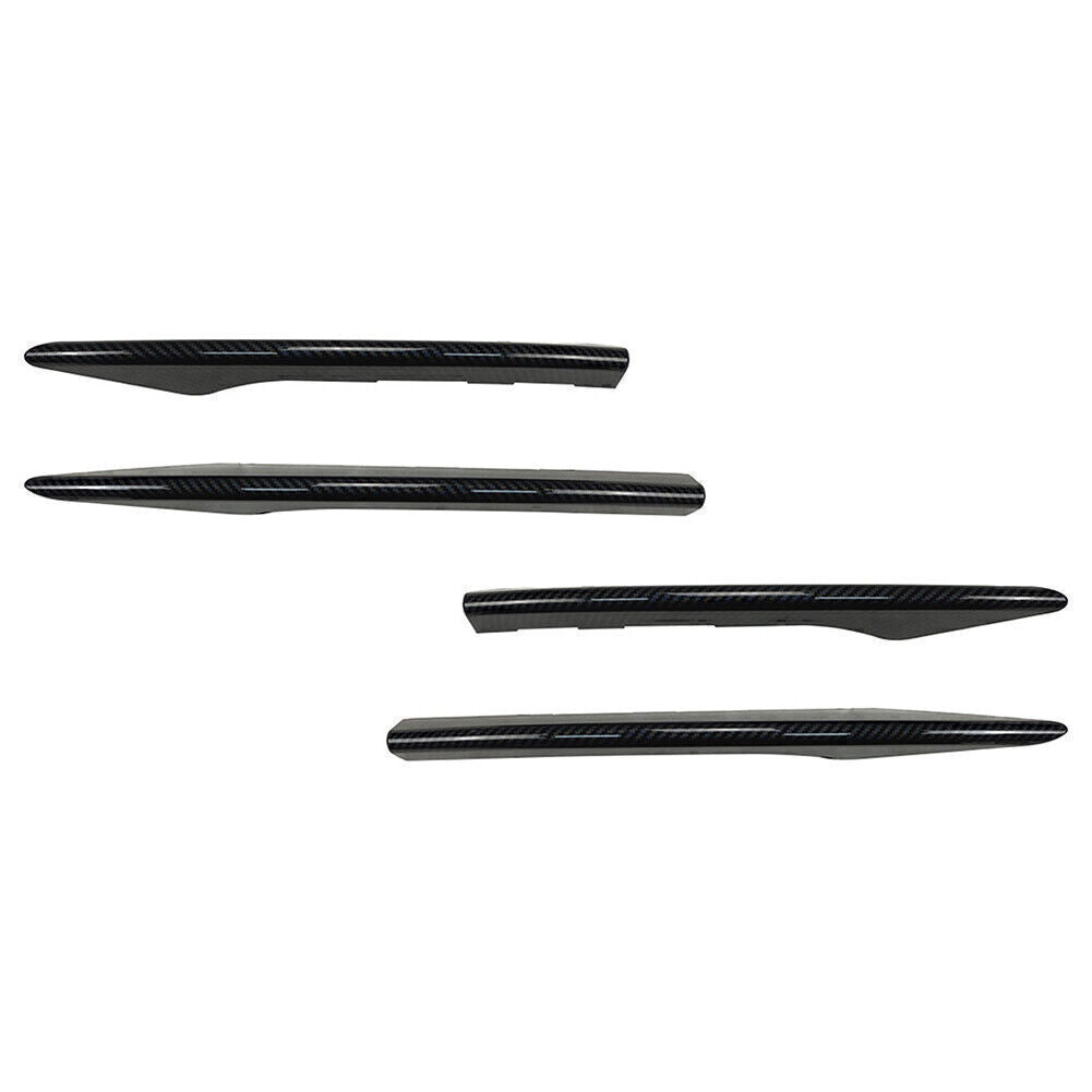 Carbon Fiber Front Fog Light Decorative Trim Fit for Mercedes-Benz E Class W213 E260
