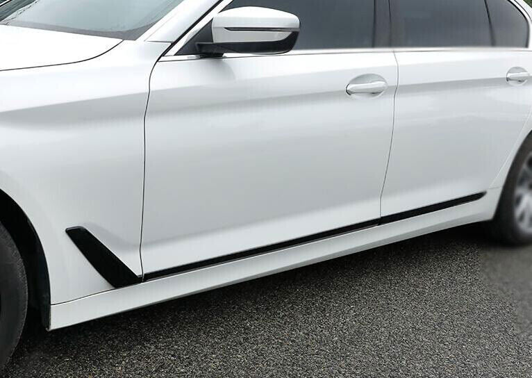 for BMW 5 Series G30 2018-23 ABS Black Body Side Door Guard Molding Strip Trims