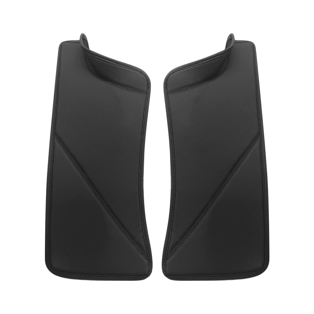 2Pcs Rear Door Sill Pedal Protector Cover Black For Model Y 2020 2021 2022
