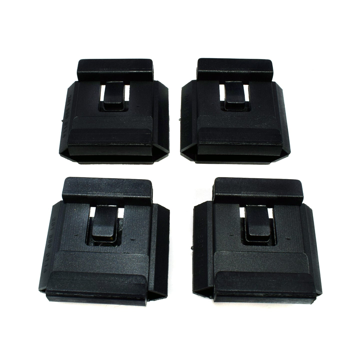 4-Pack Bracket Bumper Bracket Protective Cover 2018800114 for 190E 190D W201- v