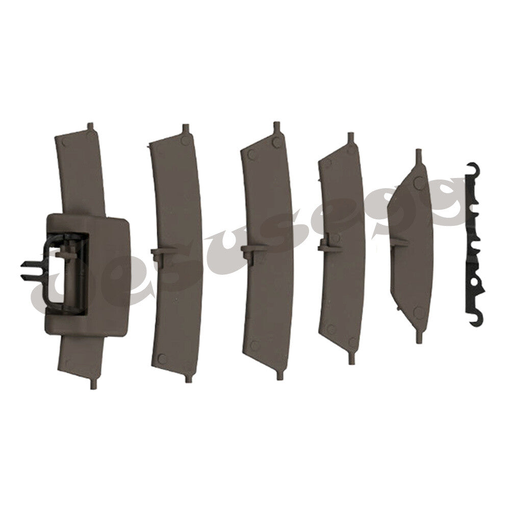 Dashboard Dash Center AC Air Vent Grill Kit Beige For 2007-12 ML-Class GL-Class Q