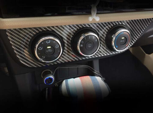 Carbon fiber rear triangle decorative cover suitable for Corvette C8 adjustable 20-23- v