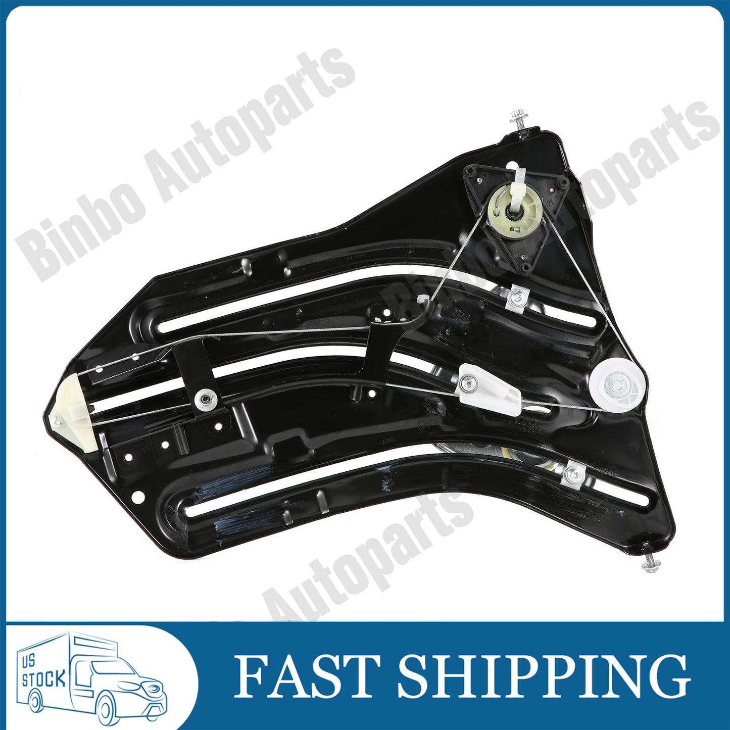 Window Lifter Regulator Rear Driver Left Fit for MINI R52 R57 Cooper 51377111017 Q
