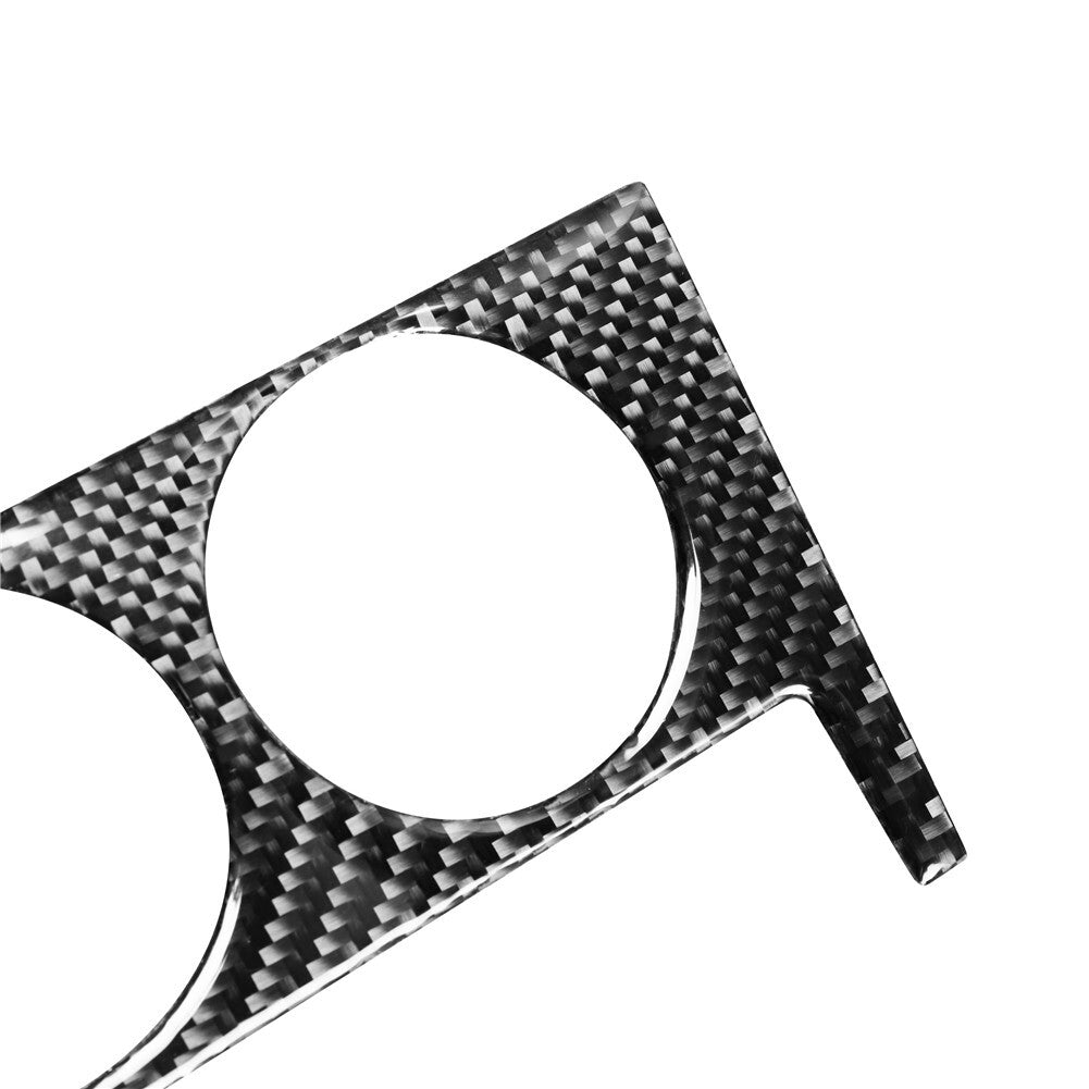 for Audi A4 B8 2008 - 2015 Carbon Fiber Interior Dashboard Instrument for Navigator Cover- v