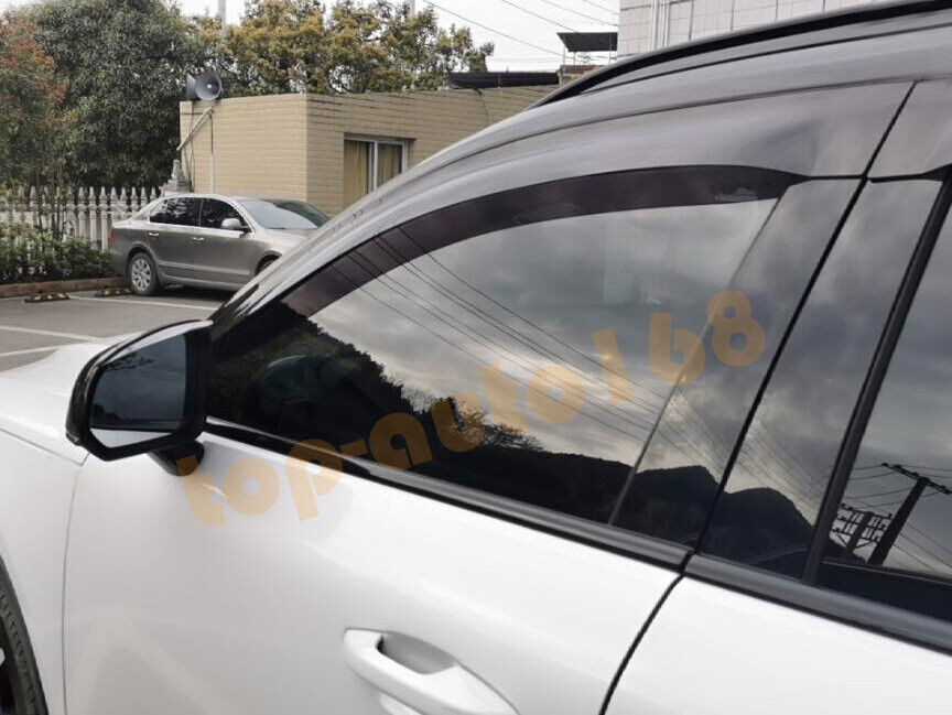 for Volvo XC40 2019-2024 Smoke Window Wind Visors Sun Rain Guard Vent Deflectors