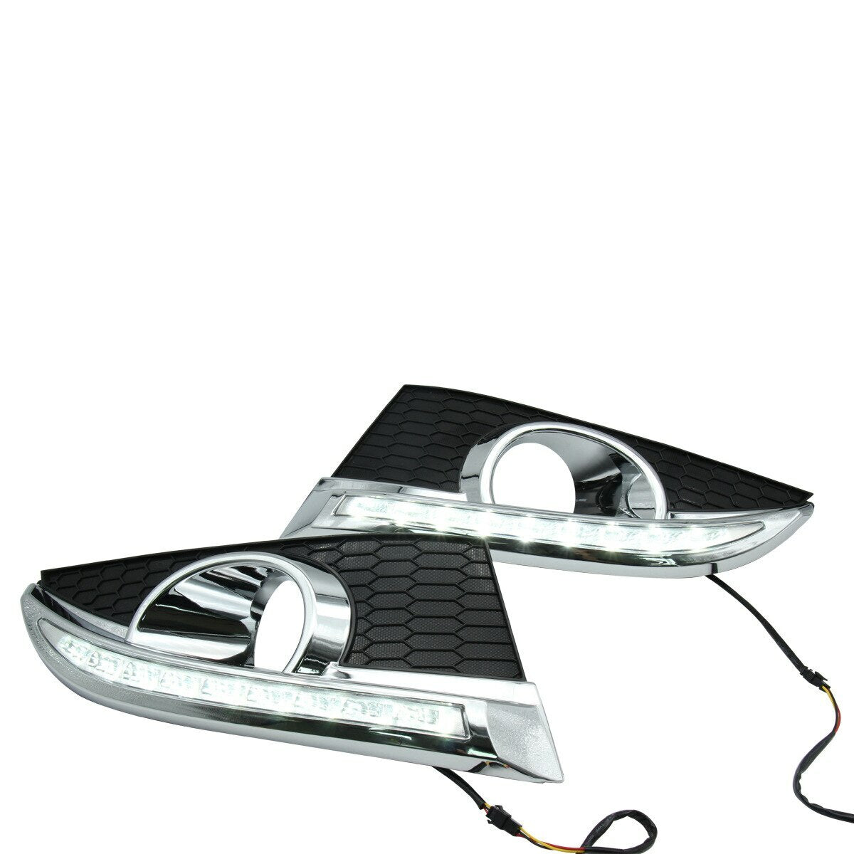LED DRL Daytime Running Light with foglamp hole for Chevrolet Captiva 2011-2015