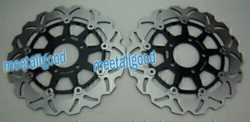 Pair Front Disc Brake Rotor for Suzuki GSX600R GSX750R 2004-2005 GSX1000R 03-04