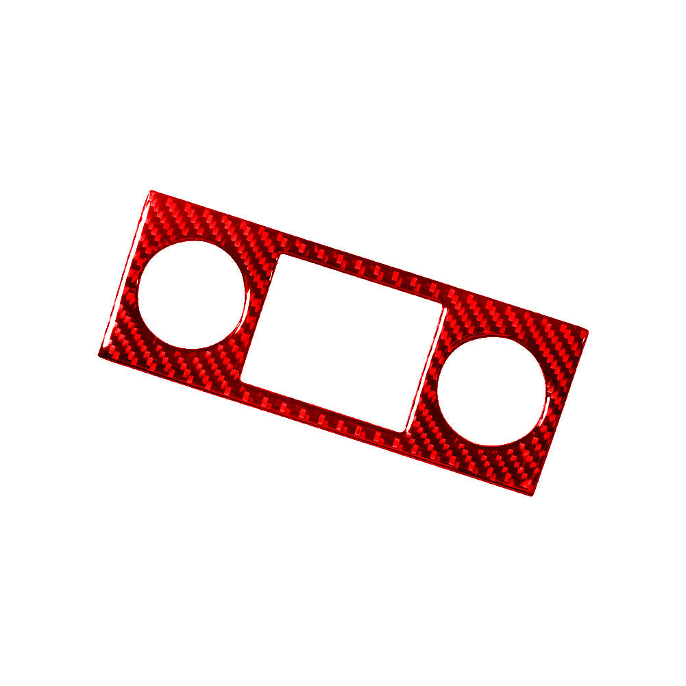 for Corolla AT 2009 - 2013 Carbon Fiber ABS Center Console Gearbox Panel- v
