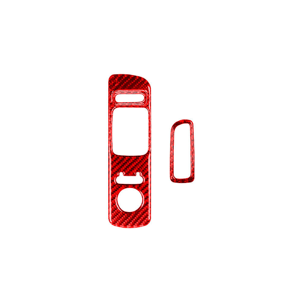 Red Carbon Fiber Door Cover Trim Fit for Honda S2000 2004-2009
