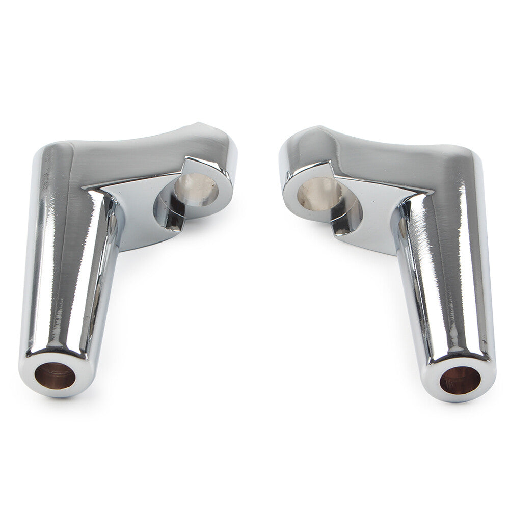 for Harley Dyna Sportster XL883N Front Turn Signal Mounts Relocation Kit Chrome Q