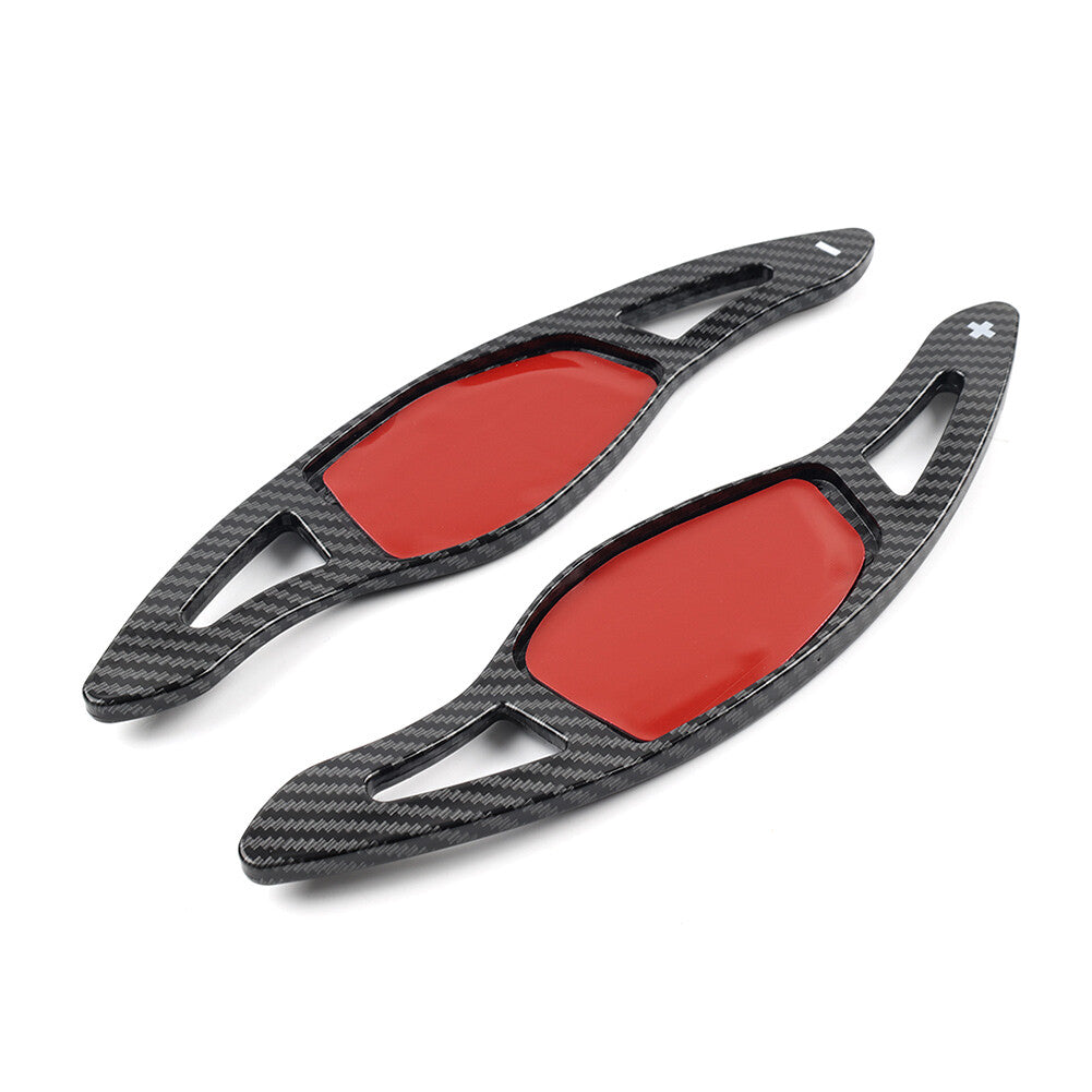 1 Pair Steering Wheel Shift Paddle Shifter Extension for Audi R8 RS3 RS4 RS5 TT