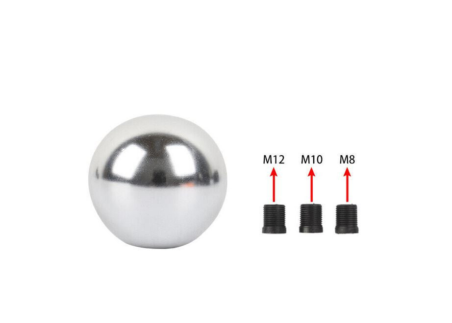 Car manual shift lever, transmission, round ball, silver, suitable for Honda for Acura