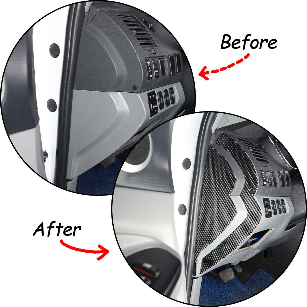 Chrome Center Rear Air Conditioner Trim Protective Cover Shell for Tundra 07 - 2021- v