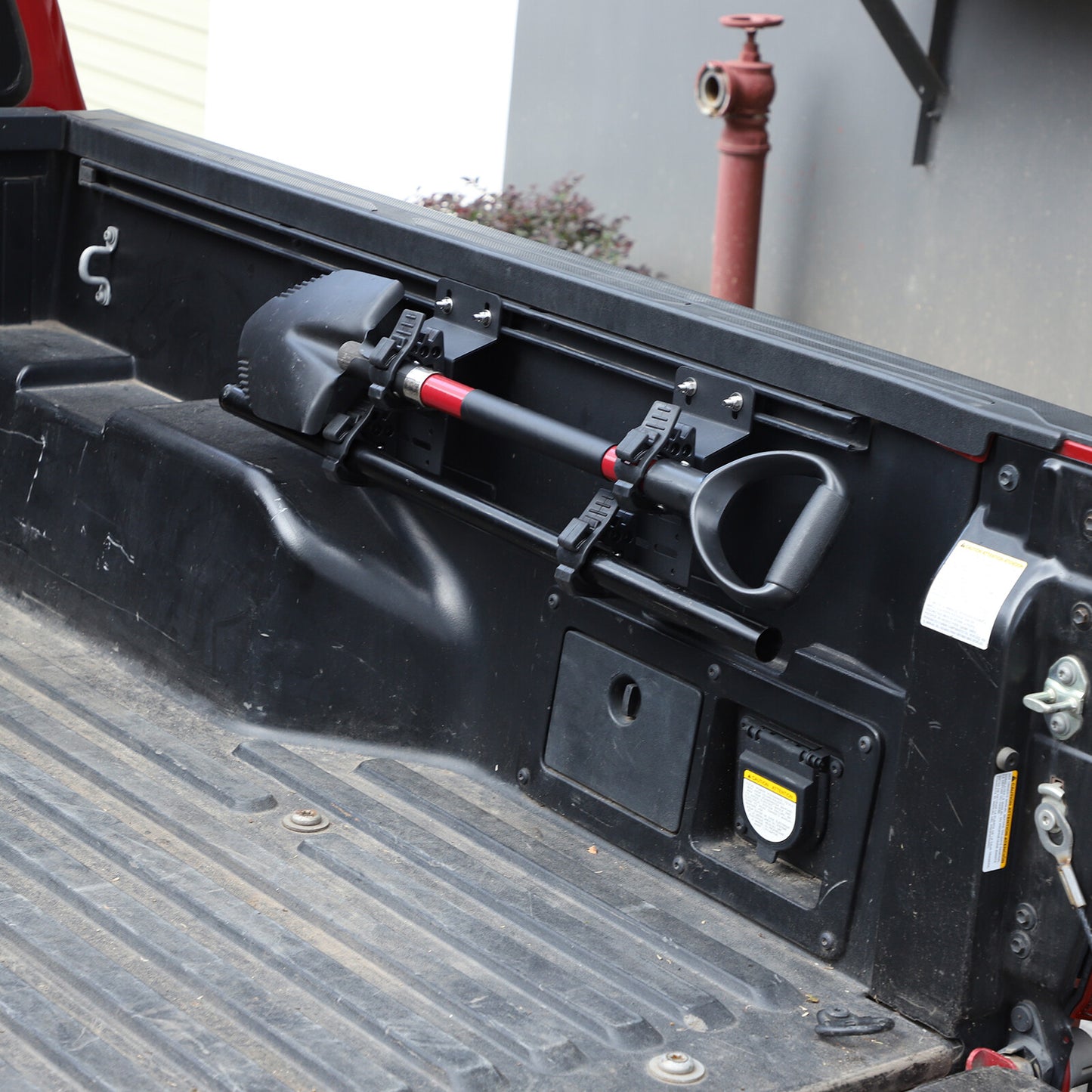 Truck bed tie-down anchor brackets and cassette connecting plates for Tacoma 2016-22