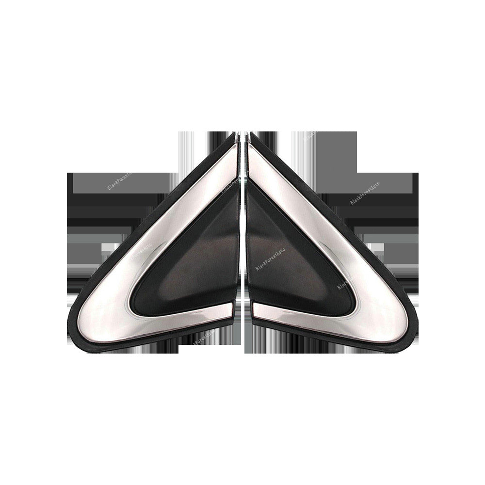 2x for Honda for CR-V 12-16 RightLeft Mirror Corner Triangle Cover Pillar Trim