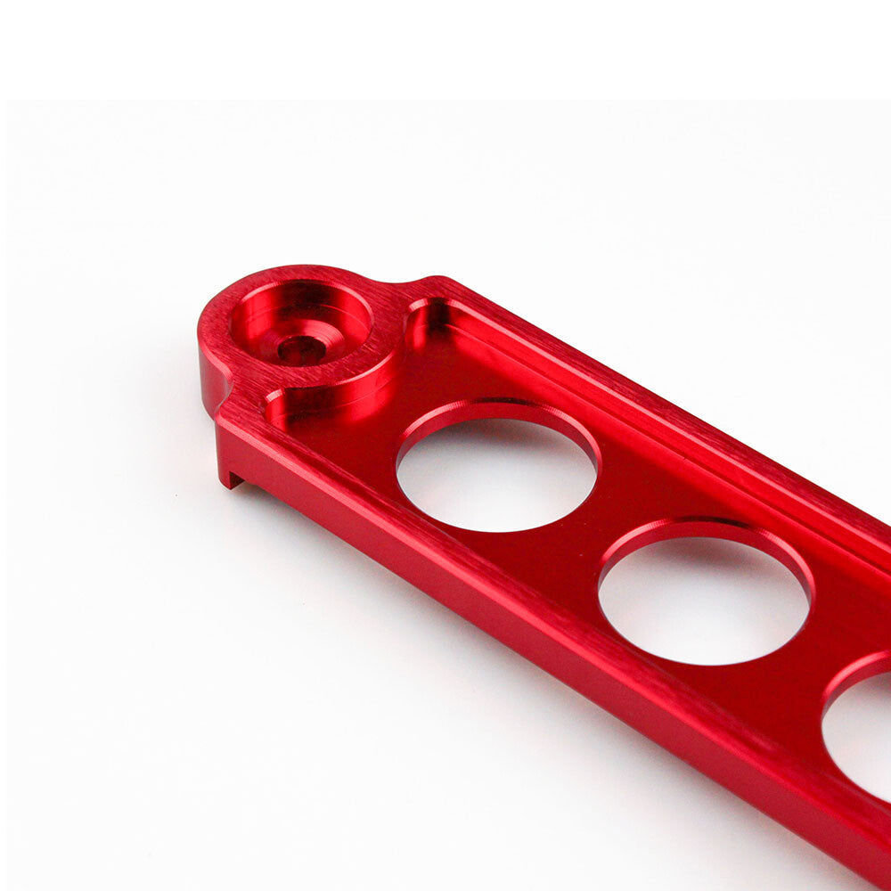 Battery Tie Down Hold Bracket Lock Anodized for Honda for Civic CRX 88-00 Red Q