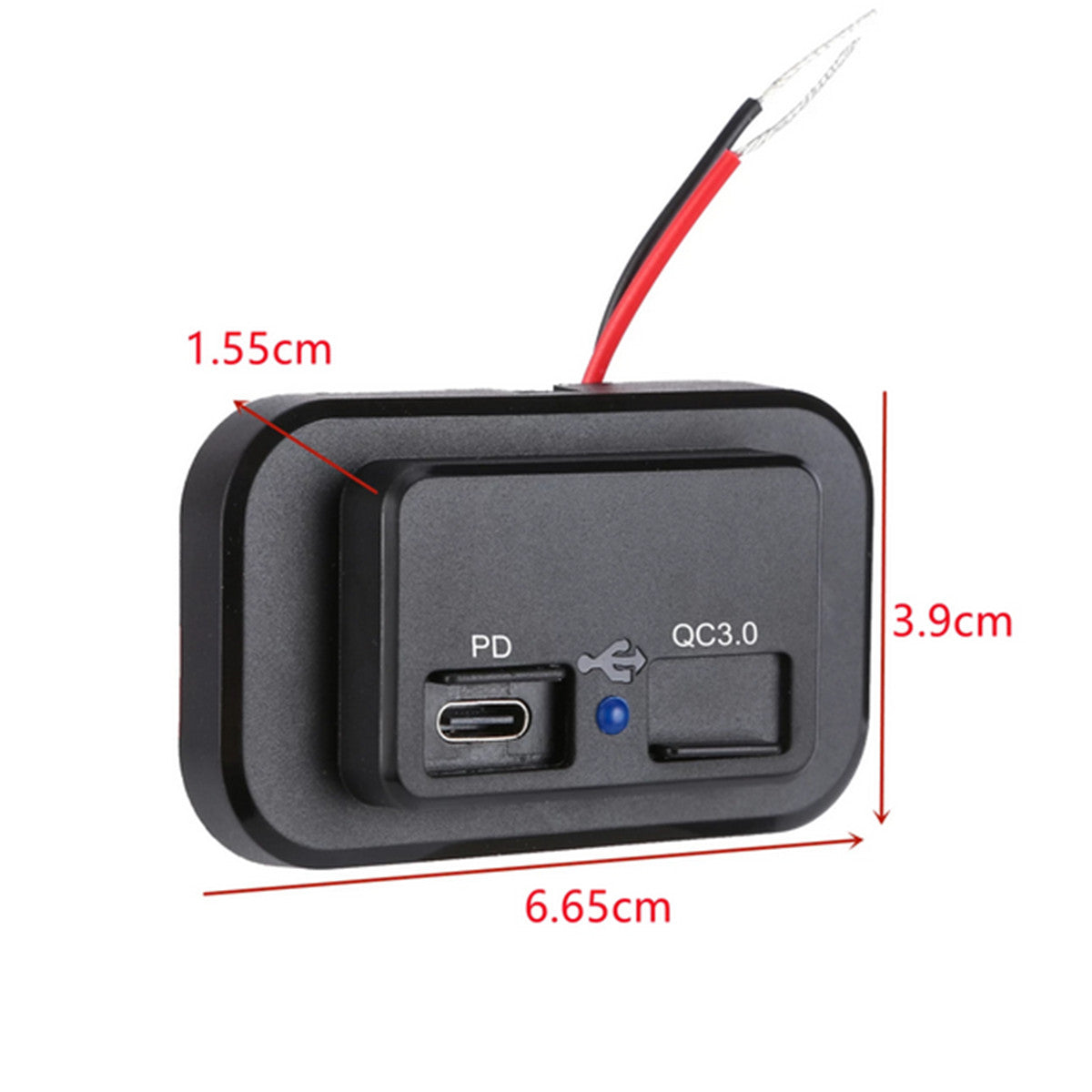 12V Car Truck Boat Power Adapter Socket PD Type C USB Fast Charger Accessories
