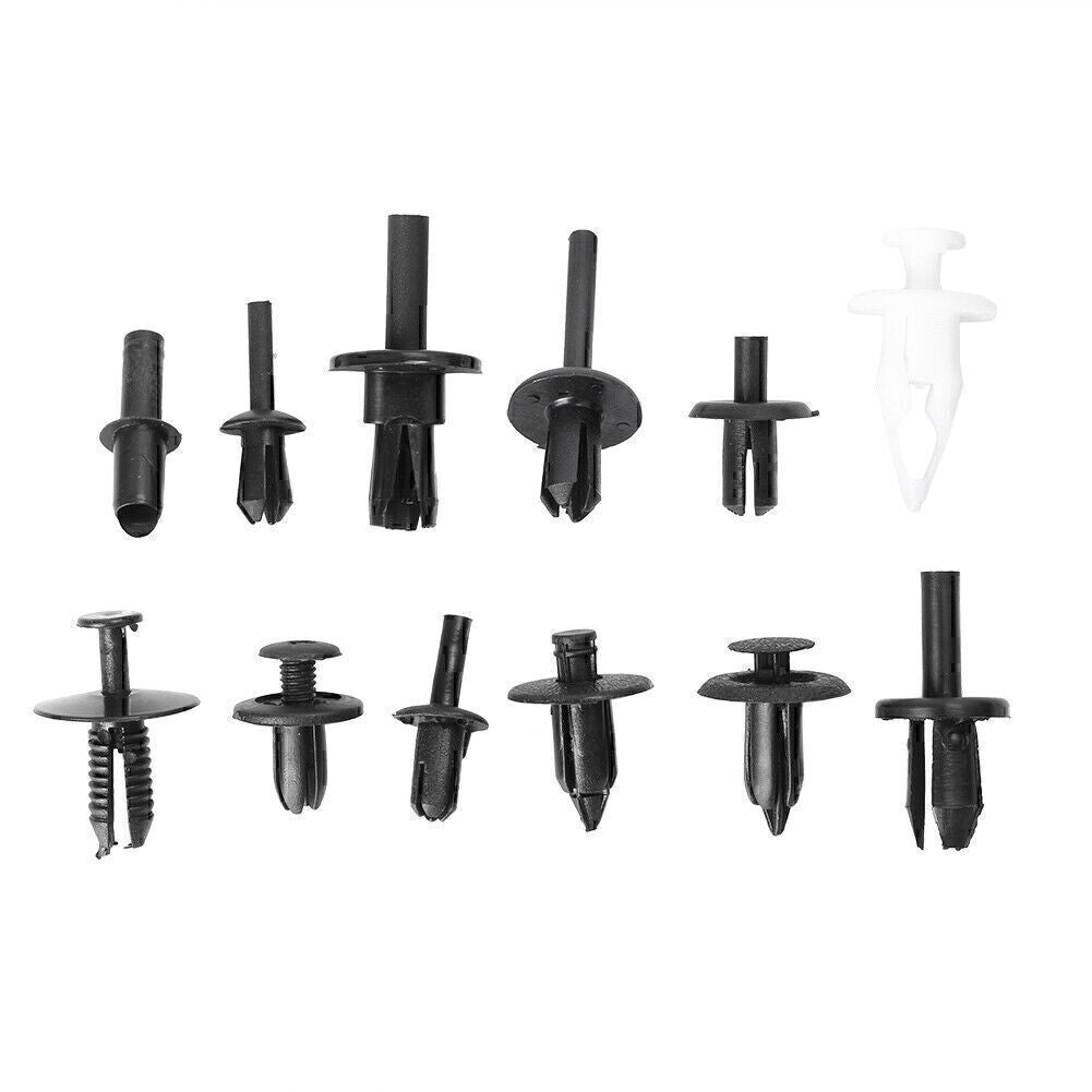 Car Plastic Push Pin Screwdriver Rivet Fasteners Trim Moulding Clip Kit 350Pcs Q