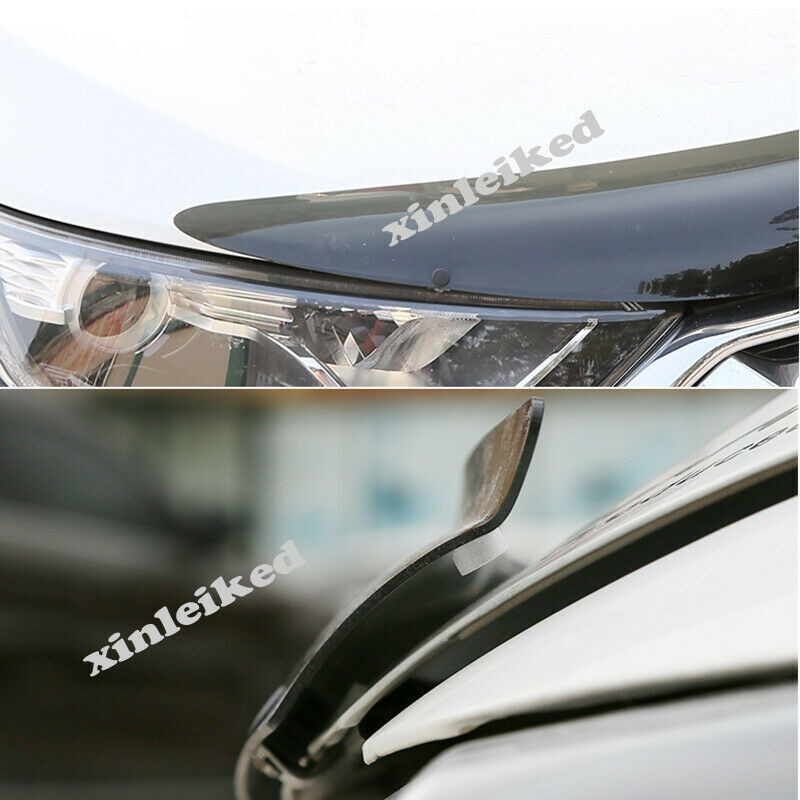 for Honda CRV CR-V 2012-2016 Black Acrylic Front Bonnet Hood Guard Garnish Cover