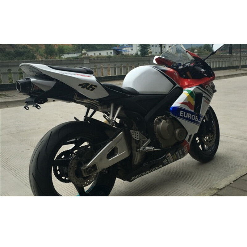 carbon fiber exhaust manifold for Honda CBR600RR 2005-2023 F5 F5. 51mm muffler pipe.