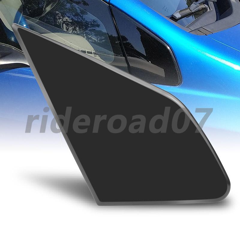 Right Side Corner-Window Mirror Molding Trim Cover for Honda Fit Jazz 09-11