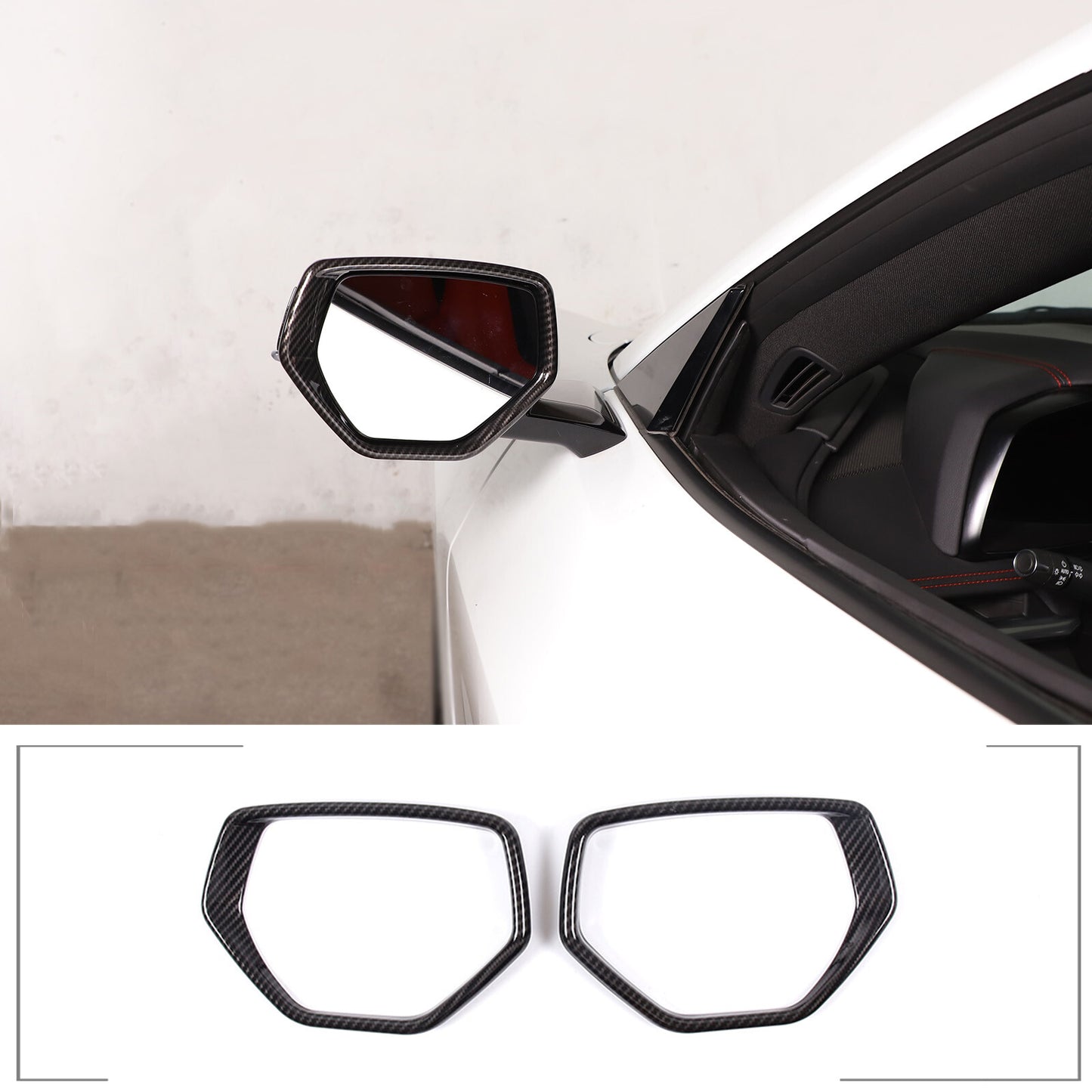 Mirror cover cap red for for Cruze 2017 2018 2019 new- v