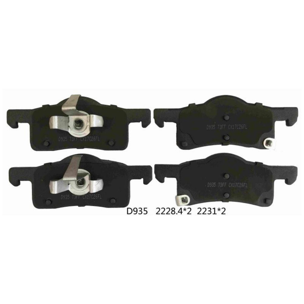 3U2Z2V200AB Disc Brake Pad Set Rear for ford Expedition 2003-2006 Q