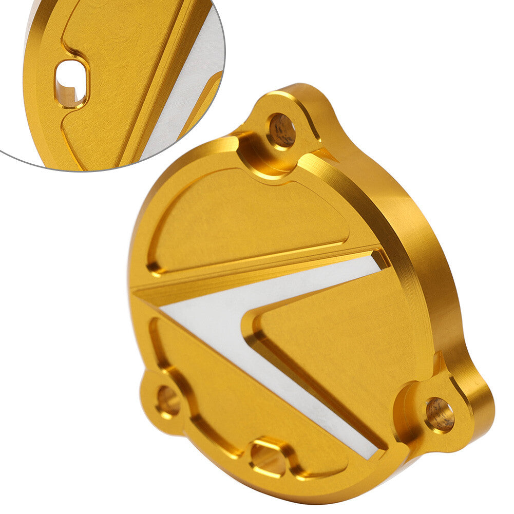 Left Side Engine Cover Racing CNC Aluminum Gold for Yamaha T-Max 530 2013 2014