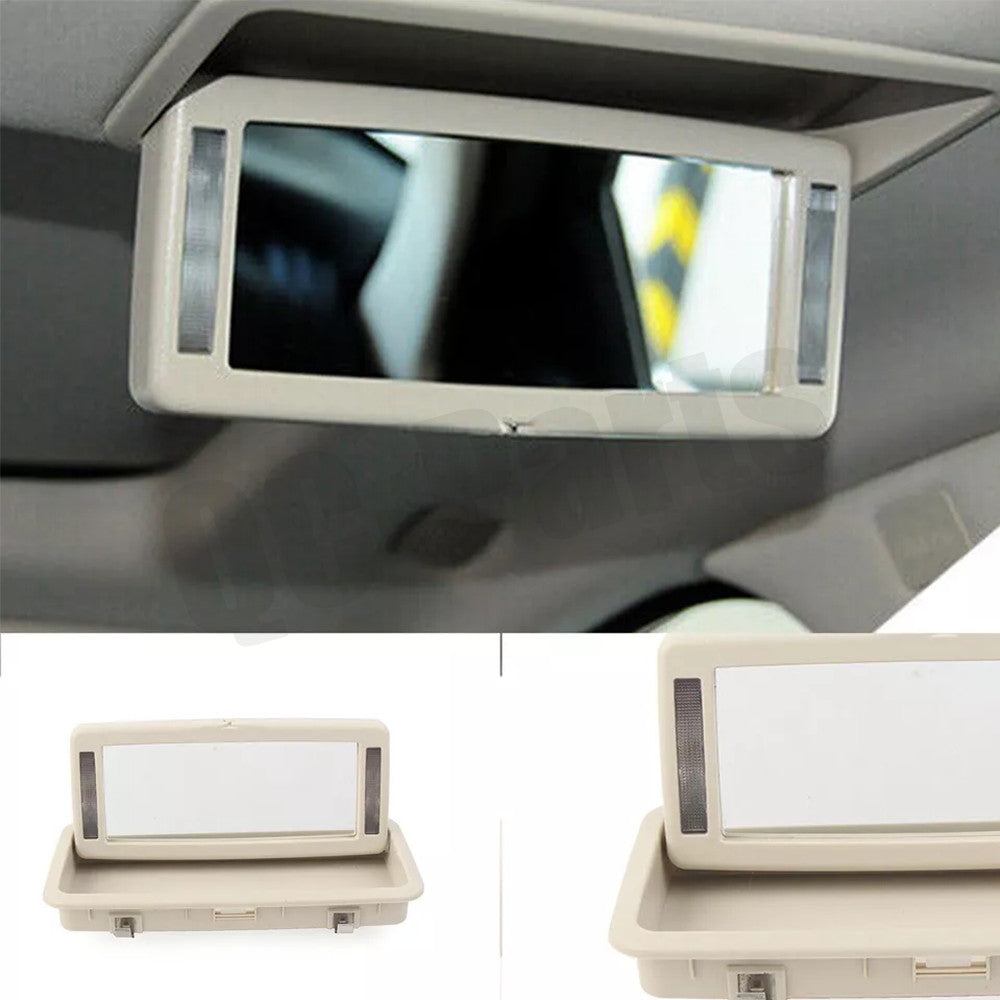 1 piece of rear vanity mirror with light for Jaguar XJ 2010-2019