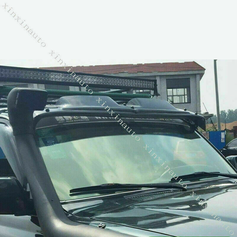 for Toyota for Land cruiser LC80 FJ80 translucent PVC front spoiler Sun visor 91-97