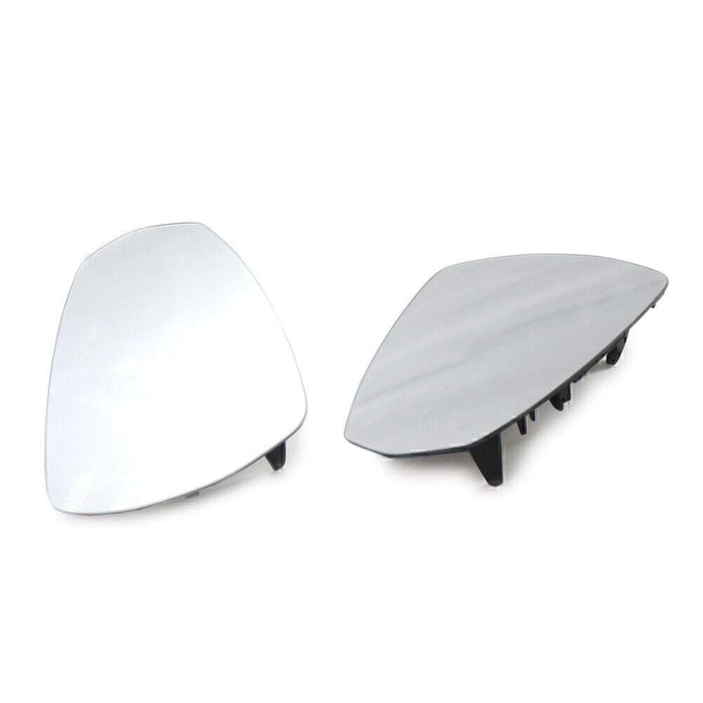 Pair Front Outside Mirror Glass for AUDI A3 2014-2020 2019 2018 2017 2016 2015 Q