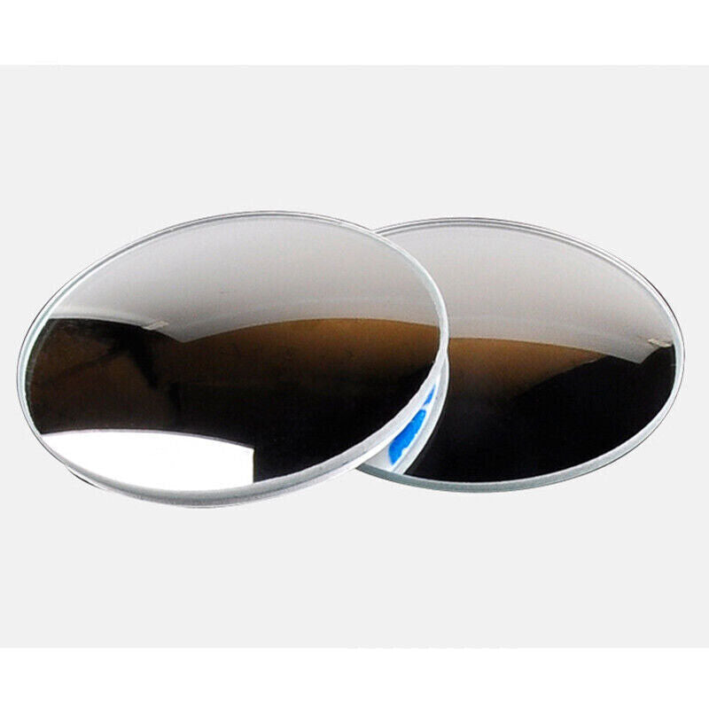 2Pcs View 360¡ã Stick On Round Blind Spot Mirror HD Glass Frameless Convex Rear