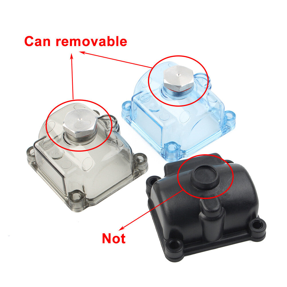 Motorcycle Plastic Transparent Carburetor Float Bowl Chamber for PHBG Carb 50cc Q