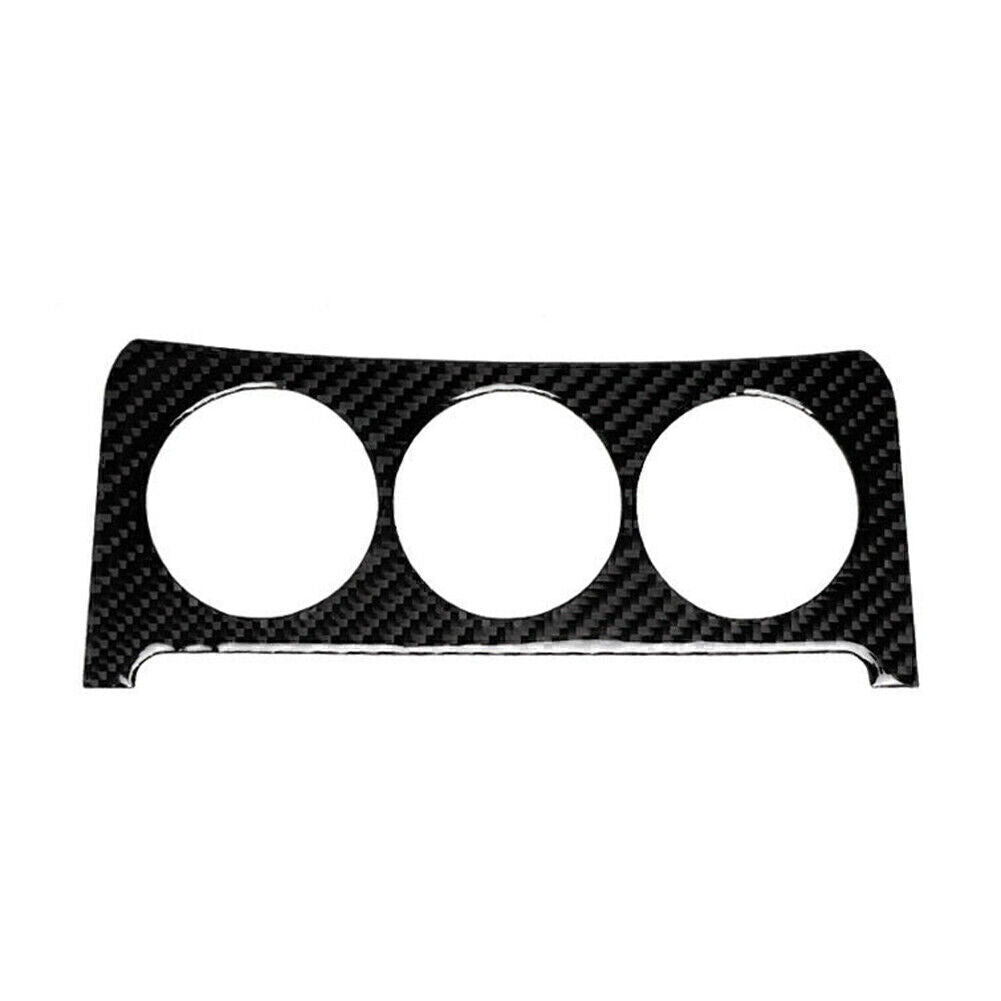 Carbon Fiber Interior Console Switch Trim Sticker Cover Fit for Nissan 350Z 06-09