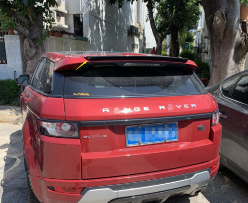 Glossy Black for Range Rover Evoque 2012-2019 1PCS Spoiler Wing Flap Rear Trunk