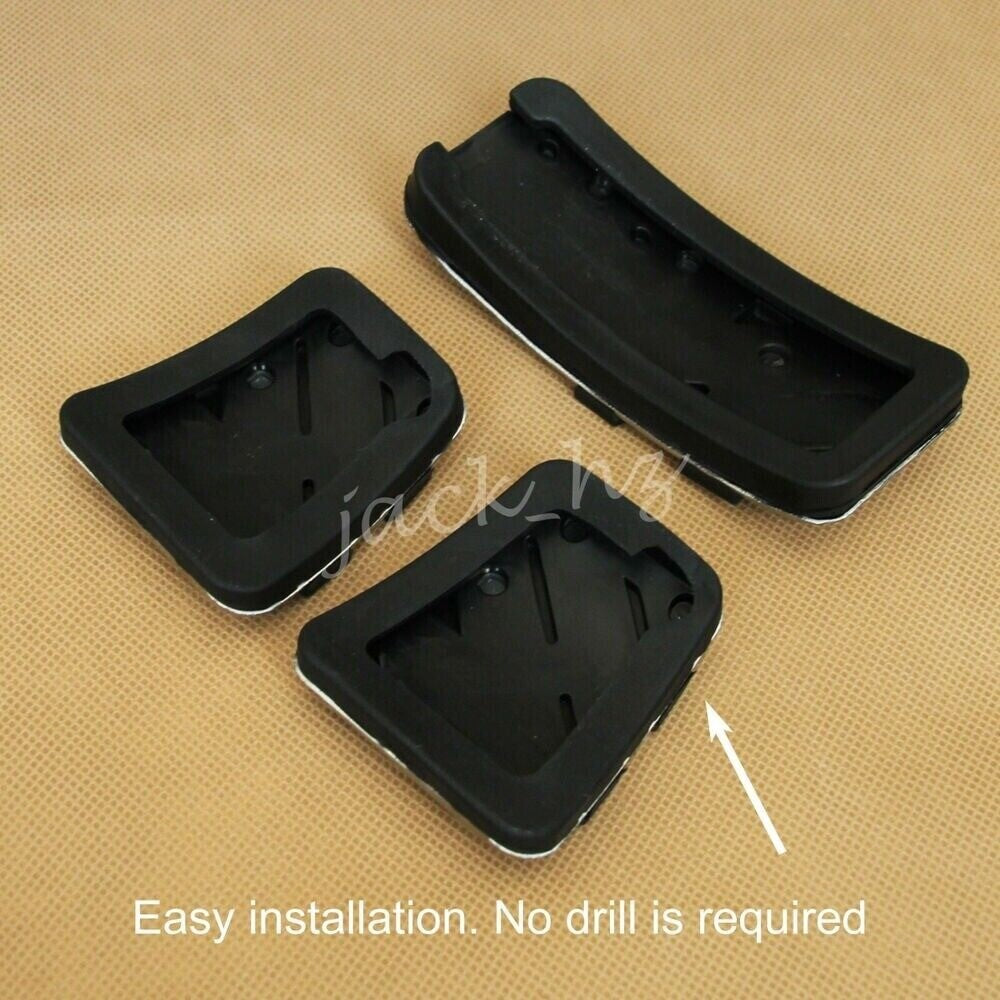For Manual Transmission Clutch & Brake & Gas Pedal Covers Set New n