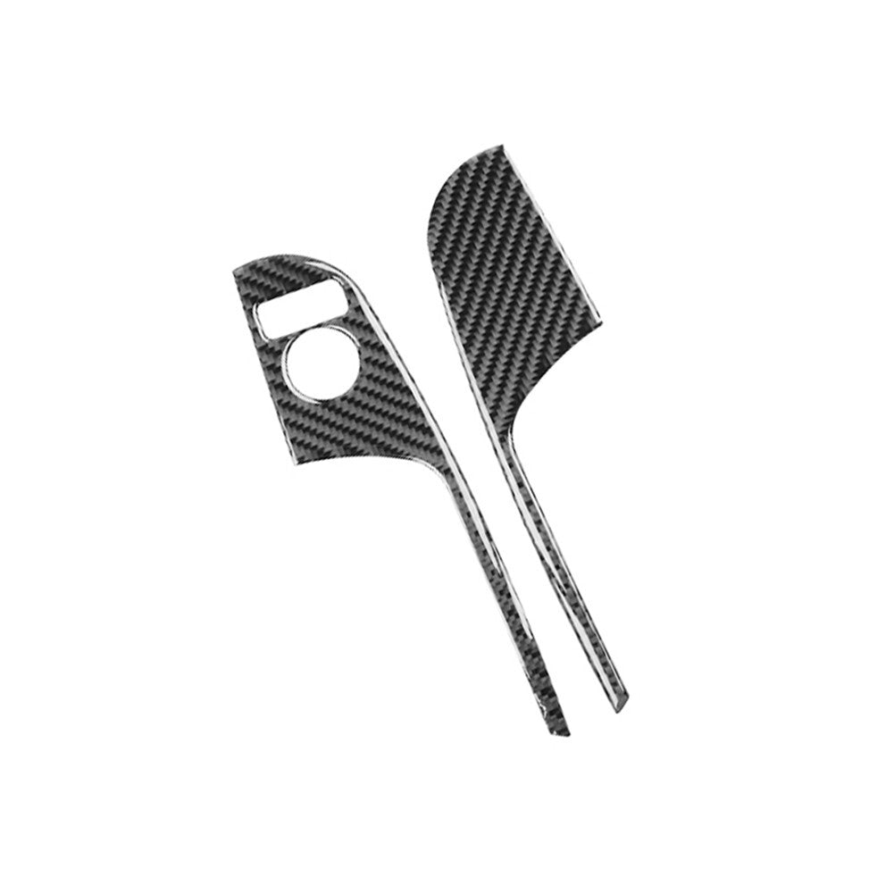 2017-2022 Suitable for Honda CRV CR-V Carbon Fiber Steering Wheel Button Frame Cover 3P- v