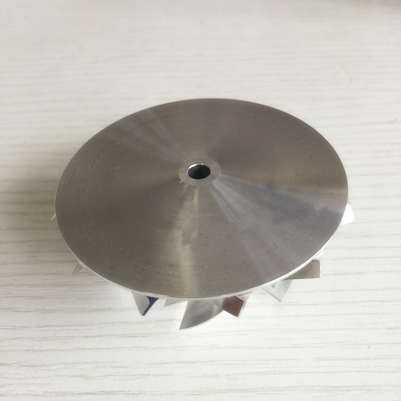 TD04HL Reverse 49.10/65.00 mm 6+6 Blade Performance Billet Compressor Wheel