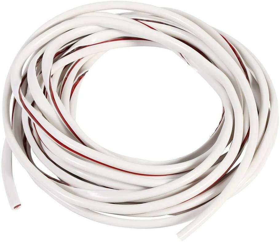16Ft U-Shape Rubber Seal Car Door Edge Guard Molding Trim Protectors Strip White