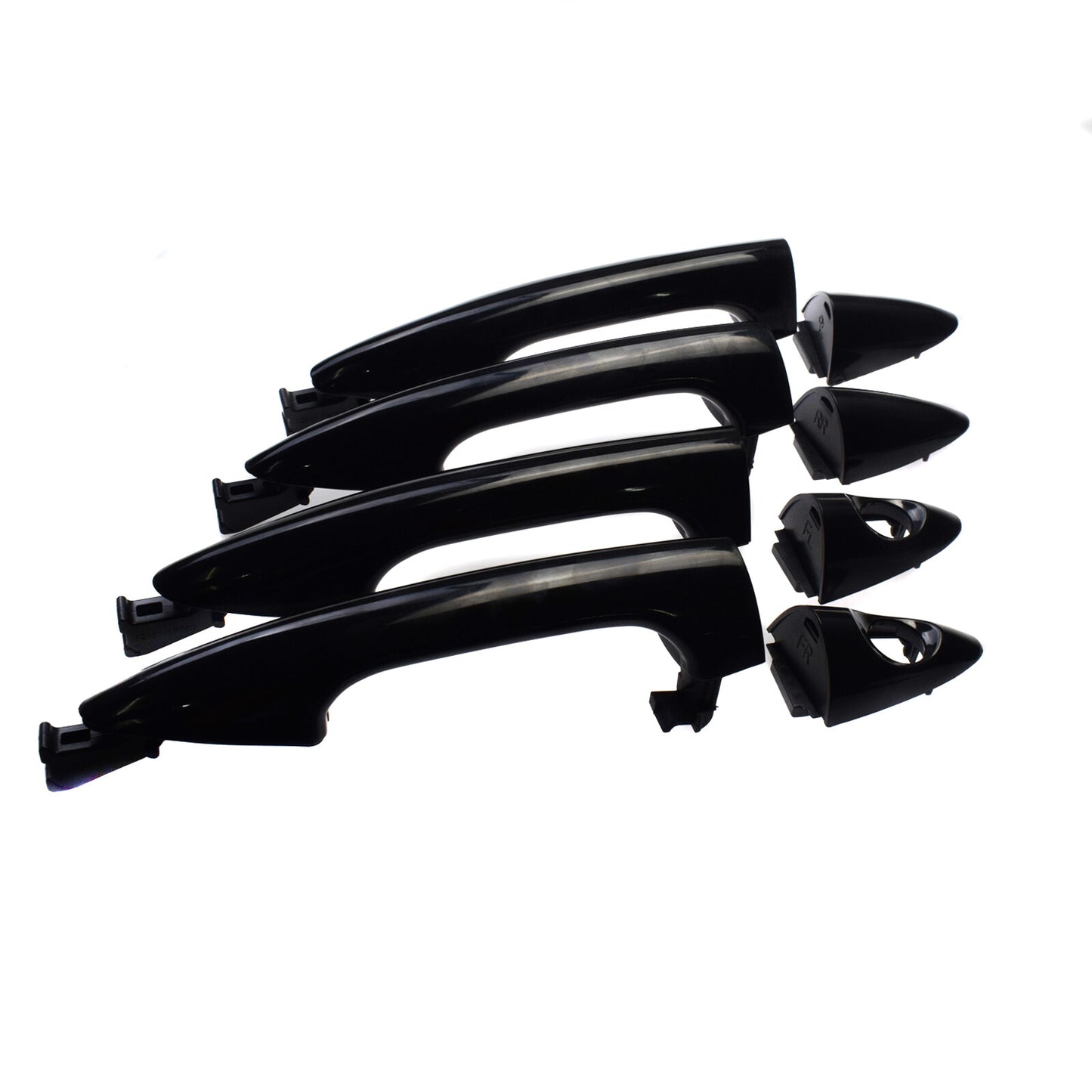 4 Pack Exterior Door Handle FL RL RR for for Hyundai Accent 2012-2016- v
