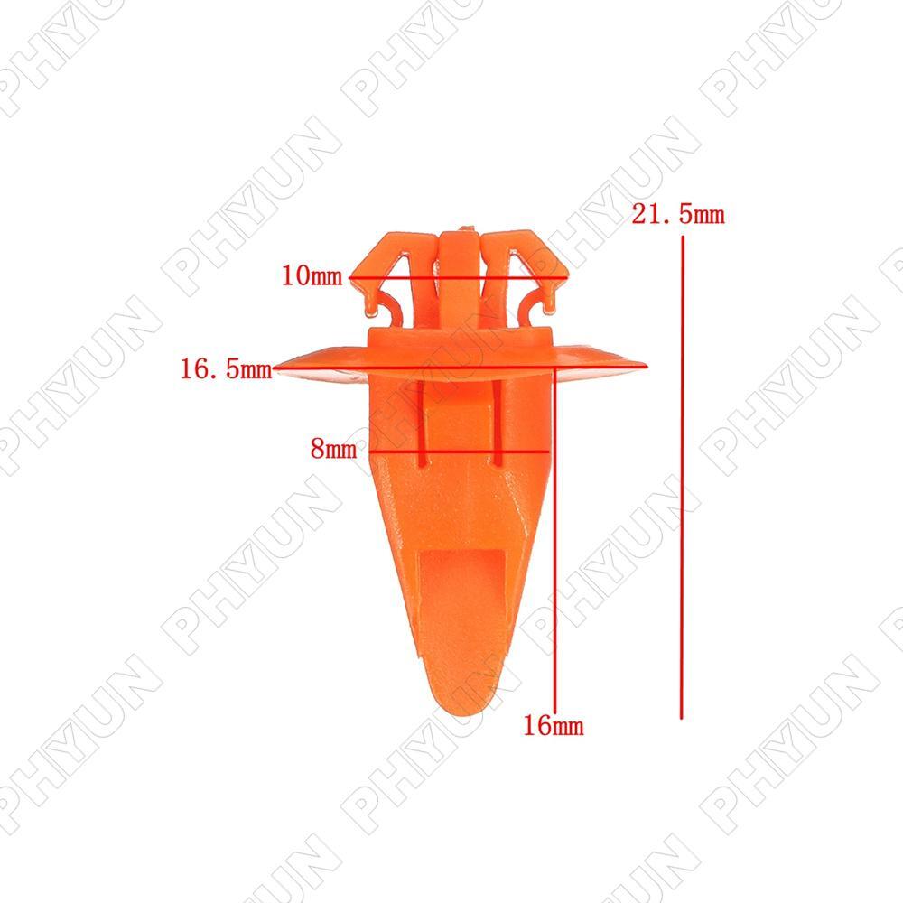3 Types Front Door Body Moulding Repair Panel Clip for Toyota Prado 120 Series