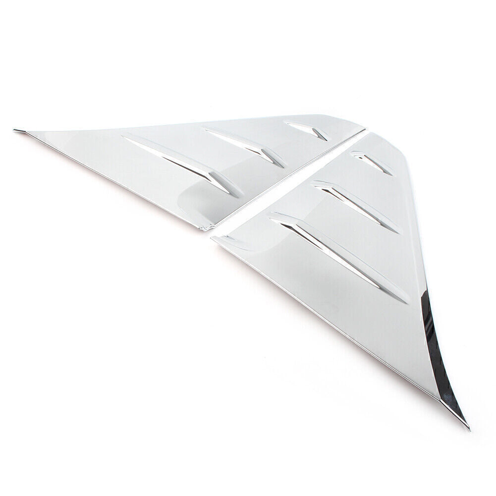 B-Pillar Molding Cover Trim Mirror Chrome ABS Fit for Toyota Alphard 2016-2019 2017