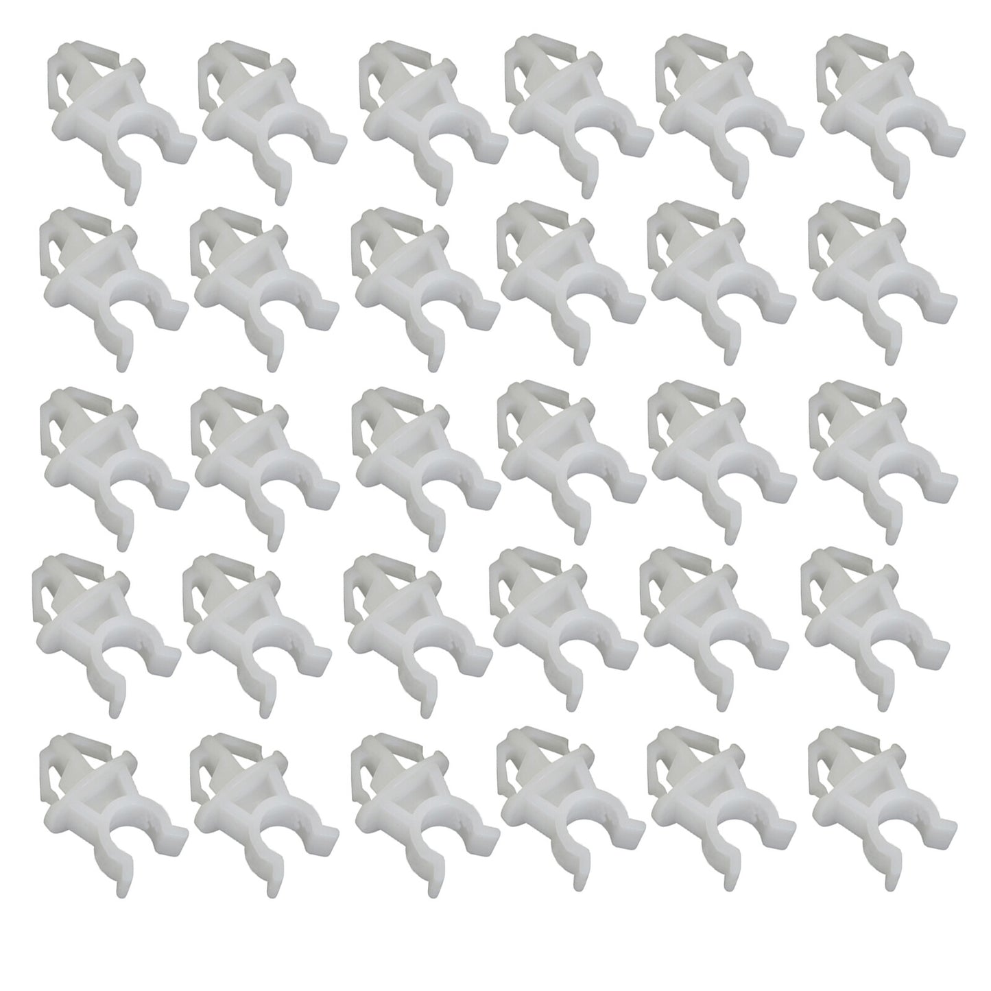 30X Car Hood Support Prop Rod Clamp Holder Clip for Honda Fastener Rivets L