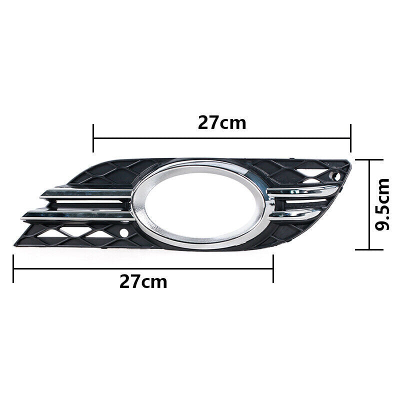 Right-hand grip for 2007-2009 for Mercedes-Benz E-Class W211 front fog light grille cover trim