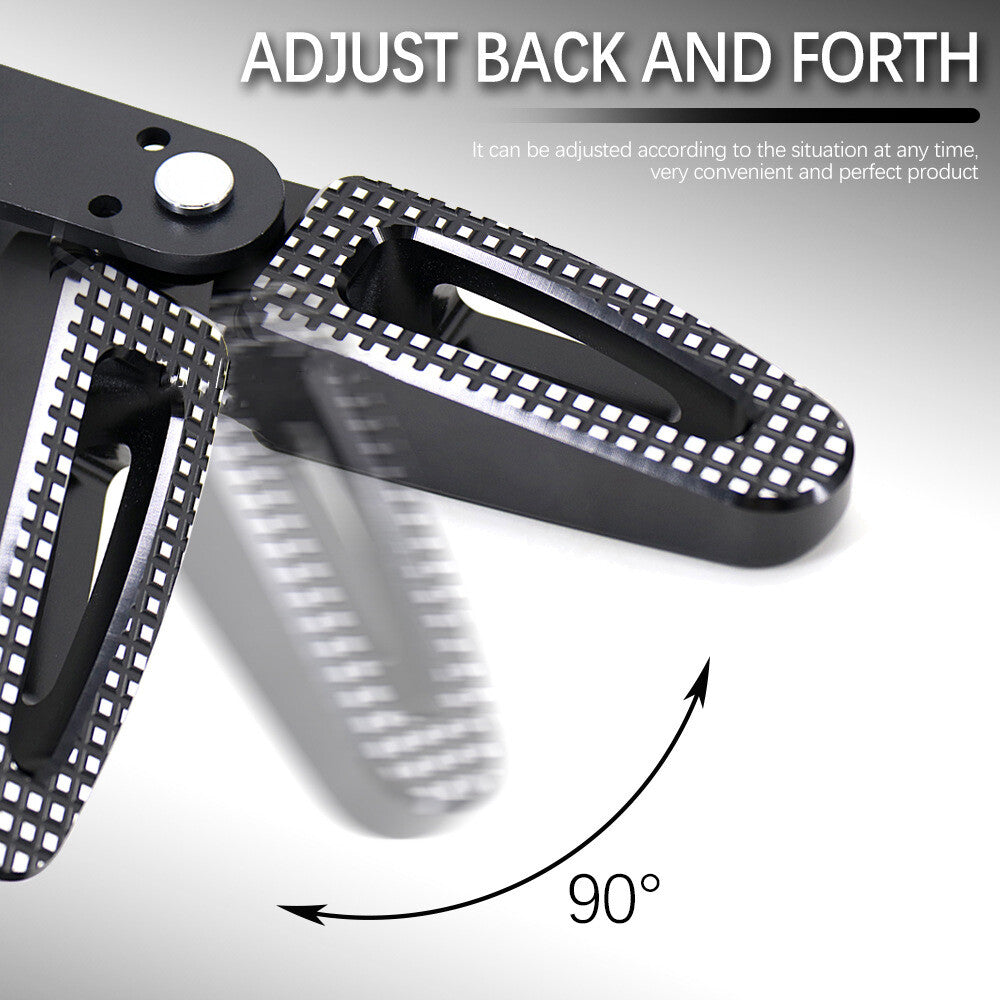 Footpeg For Vespa GTS300 2021 2022 Passenger Foldable Foot Pegs Rear Foot Pedals