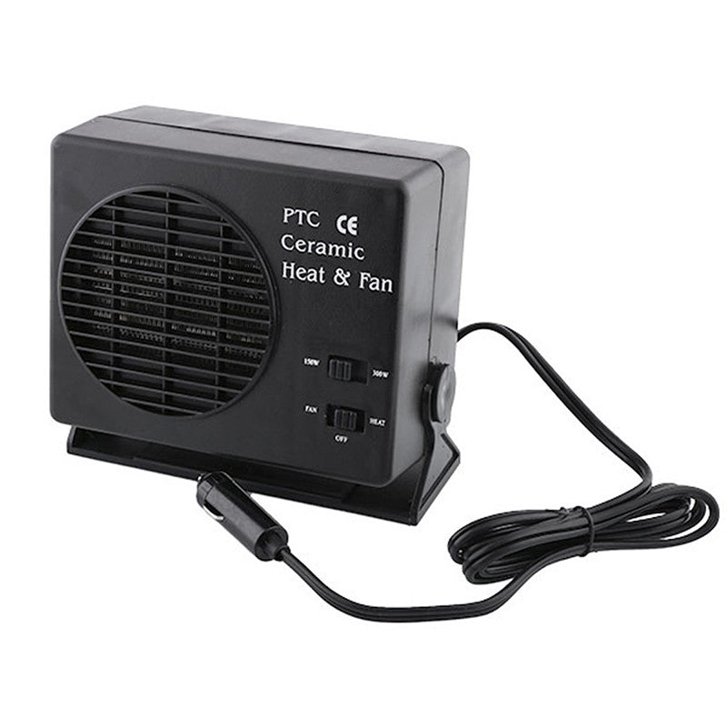 2 in 1 Electric Car Ceramic Heating Cooling Dryer Warmer Fan Demister Defroster