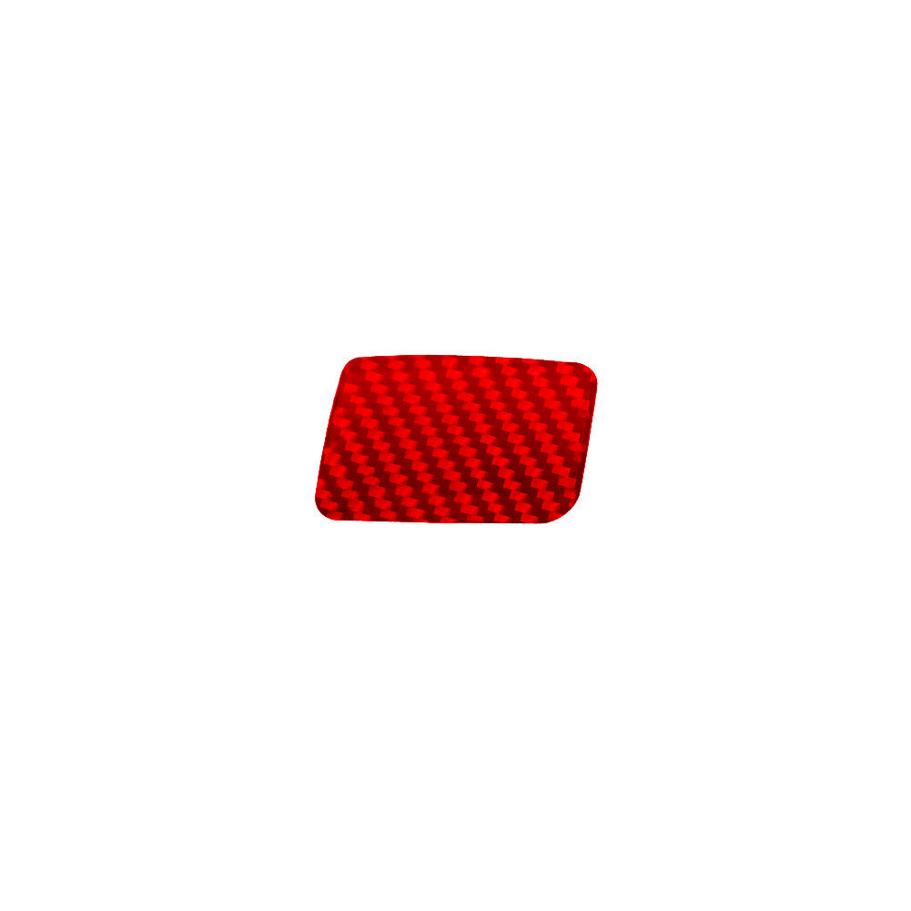 Red carbon fiber passenger glove box mesh trim for the modern for Veloster JS 2019-22